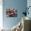 A Girl and Her Friends Smile During a March-null-Photographic Print displayed on a wall