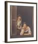 A Girl and her Ladys-Maid-Bartolomé Estéban Murillo-Framed Collectable Print