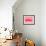 A Girl Asleep Pink-Francesco Gulina-Framed Photographic Print displayed on a wall