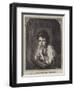 A Girl at a Window-Rembrandt van Rijn-Framed Giclee Print