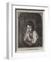 A Girl at a Window-Rembrandt van Rijn-Framed Giclee Print