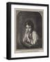 A Girl at a Window-Rembrandt van Rijn-Framed Giclee Print