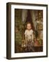 A Girl at a Window-Wilhelm Schutze-Framed Giclee Print