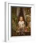 A Girl at a Window-Wilhelm Schutze-Framed Giclee Print