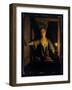 A Girl at the Window (Oil on Board)-Godfried Schalken Or Schalcken-Framed Giclee Print