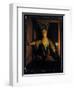 A Girl at the Window (Oil on Board)-Godfried Schalken Or Schalcken-Framed Giclee Print