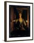 A Girl at the Window (Oil on Board)-Godfried Schalken Or Schalcken-Framed Giclee Print