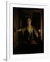 A Girl at the Window (Oil on Board)-Godfried Schalcken-Framed Giclee Print