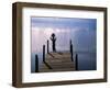 A Girl Balances a Water Jar, Myanmar-Keren Su-Framed Photographic Print