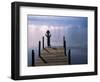 A Girl Balances a Water Jar, Myanmar-Keren Su-Framed Photographic Print