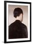 A Girl from Behind, Half Length, circa 1884-Vilhelm Hammershoi-Framed Giclee Print