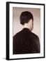 A Girl from Behind, Half Length, circa 1884-Vilhelm Hammershoi-Framed Giclee Print