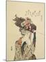 A Girl from Ohara, 1806-1815-Katsushika Hokusai-Mounted Giclee Print