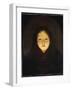 A Girl, Head and Shoulders-Petrus van Schendel-Framed Giclee Print