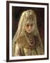 A Girl in a Boyar Costume-Konstantin Egorovich Makovsky-Framed Giclee Print
