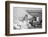 A girl in the camp for white flood refugees at Forrest City, Arkansas, 1937-Walker Evans-Framed Photographic Print