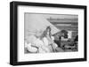 A girl in the camp for white flood refugees at Forrest City, Arkansas, 1937-Walker Evans-Framed Photographic Print