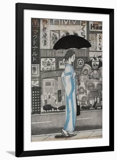 A Girl in Town, 2007-Emiko Aida-Framed Giclee Print