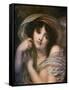 A Girl, Late 18th Century-Jean-Baptiste Greuze-Framed Stretched Canvas