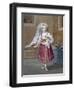 A Girl of Chios, Plate 74-Jean Baptiste Vanmour-Framed Giclee Print