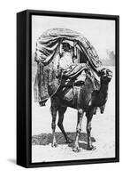 A Girl on a Camel Litter, Algeria, 1922-Crete-Framed Stretched Canvas