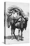 A Girl on a Camel Litter, Algeria, 1922-Crete-Stretched Canvas