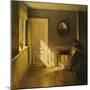 A Girl Reading in an Interior-Peter Ilsted-Mounted Giclee Print