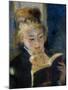 A Girl Reading (La Liseus)-Pierre-Auguste Renoir-Mounted Giclee Print