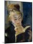 A Girl Reading (La Liseus)-Pierre-Auguste Renoir-Mounted Giclee Print