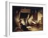 A Girl Reading-George Paul Chalmers-Framed Giclee Print