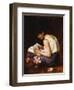 A Girl Reading-Alexei Alexevich Harlamoff-Framed Giclee Print