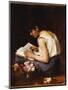 A Girl Reading-Alexei Alexevich Harlamoff-Mounted Giclee Print