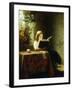 A Girl Reading-Meyer Johan Georg-Framed Giclee Print