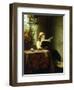 A Girl Reading-Meyer Johan Georg-Framed Giclee Print