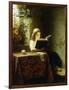 A Girl Reading-Meyer Johan Georg-Framed Giclee Print