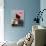 A Girl Rests on a Boat Below the Chinese National Flag-null-Framed Photographic Print displayed on a wall