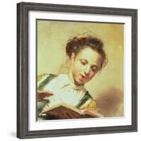 A Girl Singing-Frans Hals-Framed Giclee Print