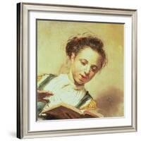 A Girl Singing-Frans Hals-Framed Giclee Print