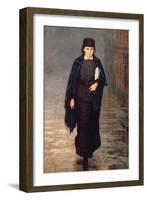 A Girl Student-Nikolai Alexandrovich Yaroshenko-Framed Giclee Print