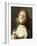 A Girl Wearing Pearl Drop Earrings and a Black Lace Choker-Pietro Antonio Rotari-Framed Giclee Print