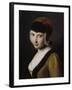 A Girl with a Black Mask, Mid 18th Century-Pietro Rotari-Framed Giclee Print