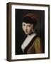 A Girl with a Black Mask, Mid 18th Century-Pietro Rotari-Framed Giclee Print