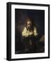 A Girl with a Broom-Carel Fabritius-Framed Giclee Print