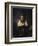 A Girl with a Broom-Carel Fabritius-Framed Premium Giclee Print