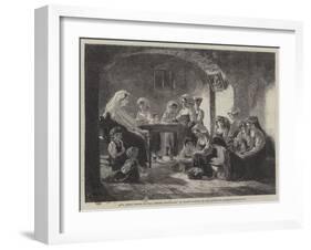 A Girls' School in the Abruzzi Mountains-null-Framed Giclee Print