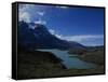 A Glacial Lake at Torres Del Paine National Park, Patagonia, Chile-Natalie Tepper-Framed Stretched Canvas