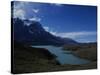 A Glacial Lake at Torres Del Paine National Park, Patagonia, Chile-Natalie Tepper-Stretched Canvas