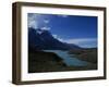 A Glacial Lake at Torres Del Paine National Park, Patagonia, Chile-Natalie Tepper-Framed Photo