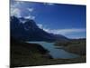 A Glacial Lake at Torres Del Paine National Park, Patagonia, Chile-Natalie Tepper-Mounted Photo