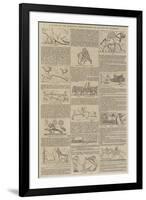 A Glance at the Zoological Representations on the Nineveh Bas-Reliefs-null-Framed Giclee Print